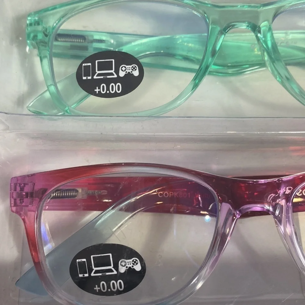 E-specs kids blue light filtering 2 pack glasses
